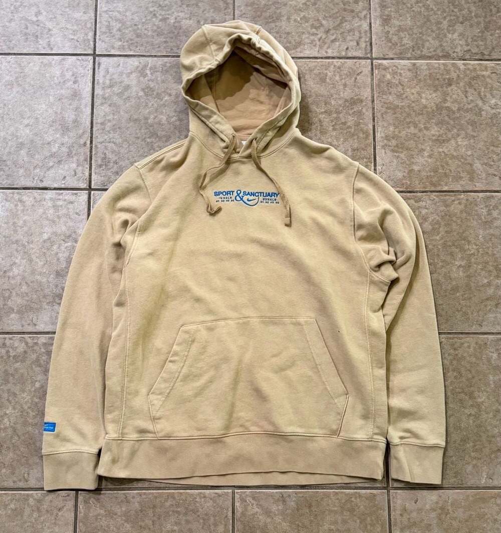 Nike Sport & Sanctuary Club Wellness Dept. Graphic Hoodie Size L